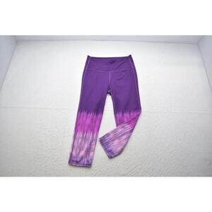 Athleta Leggings Compression Pants Purple Gym Work Out Yoga Womens Size Small